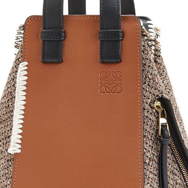 ロエベ ハンモック ツイード スモール バッグ 偽物309.62.S35